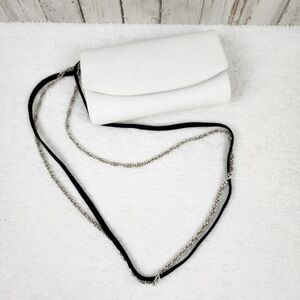 Colorful Creations Evening Bag White